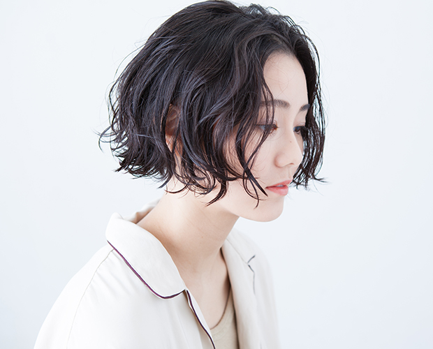 リラックス感漂う、涼しげなパーマスタイル